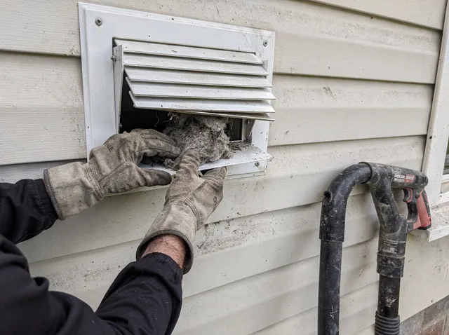 Dryer Exhaust Vent Cleaning in Westport