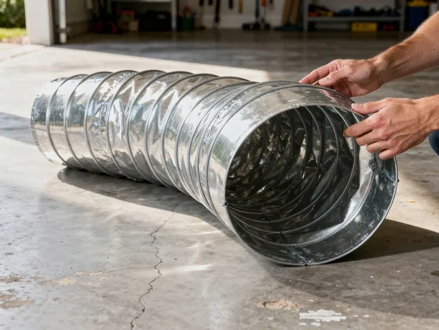 Westport Dryer Vent Cleaning specialist using advanced equipment for thorough duct cleaning in Westport
